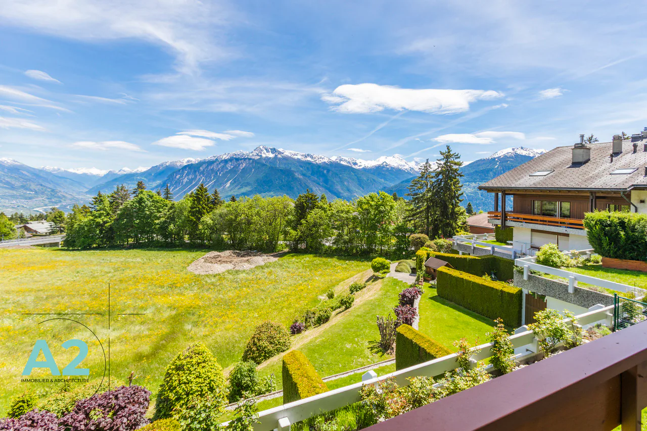 Spacieux 3 pièces rénové avec vue sur les Alpes