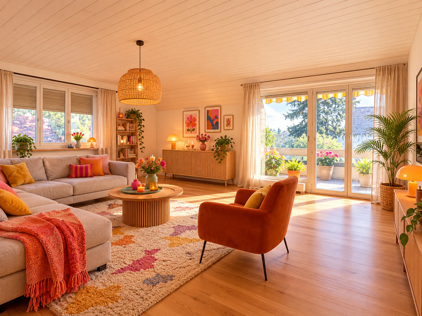 Freshly renovated 3.5-room apartment in a quiet and central location in Ersigen for rent