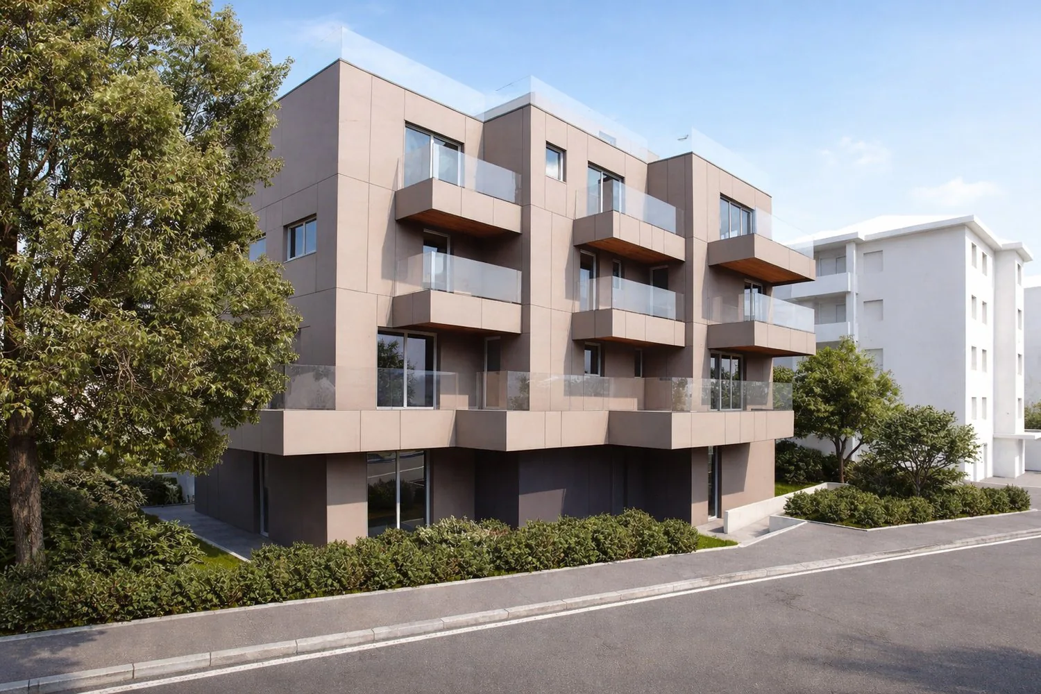 Modern 2.5 rooms in Breganzona