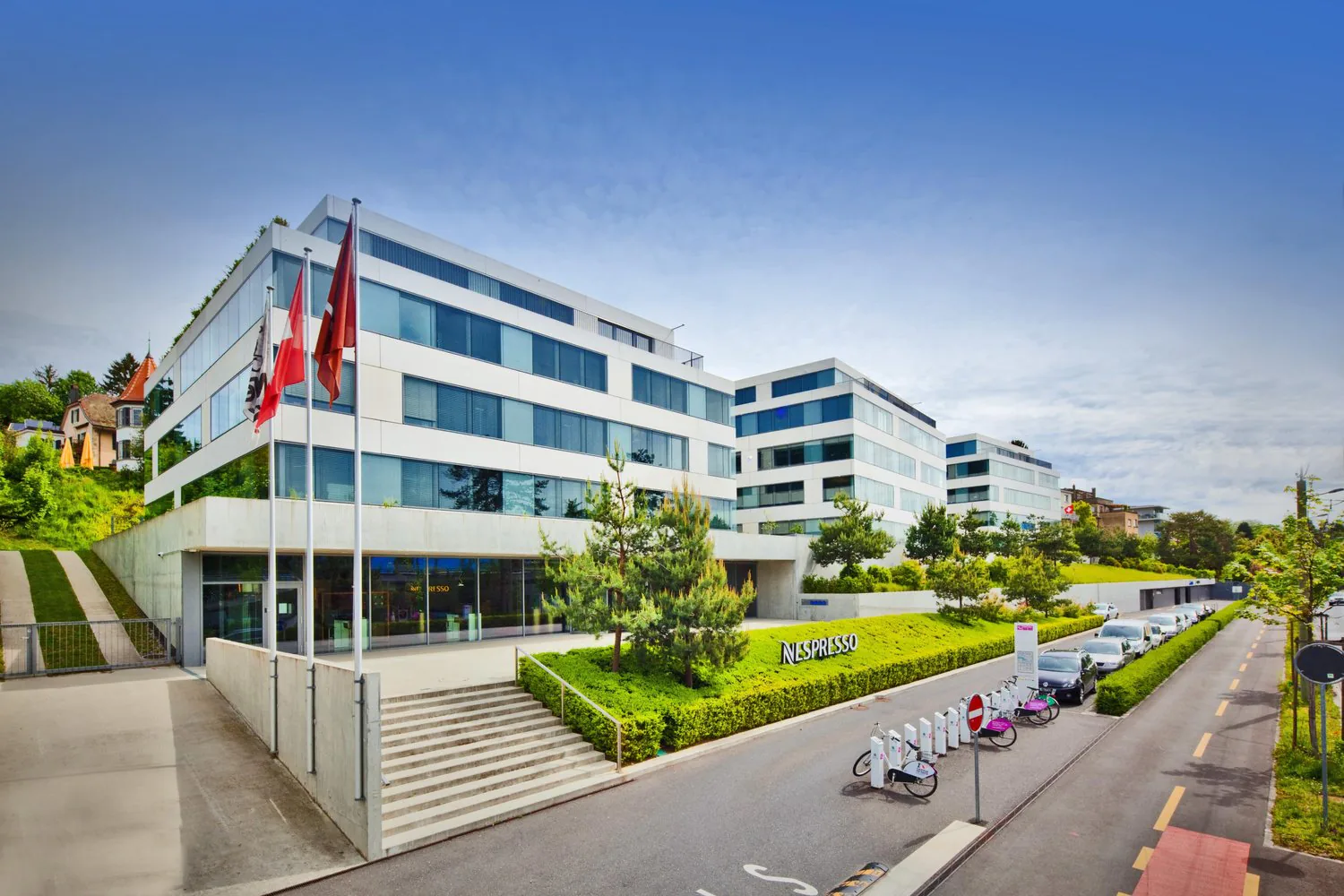 Prestige offices for rent - Avenue de Rhodanie in Lausanne - 496 m2 with lake view
