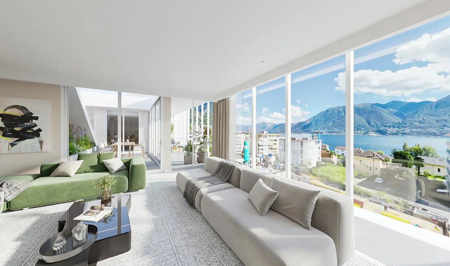 Residenza penthouse di lusso 5.5 locali con ampia terrazza sul tetto