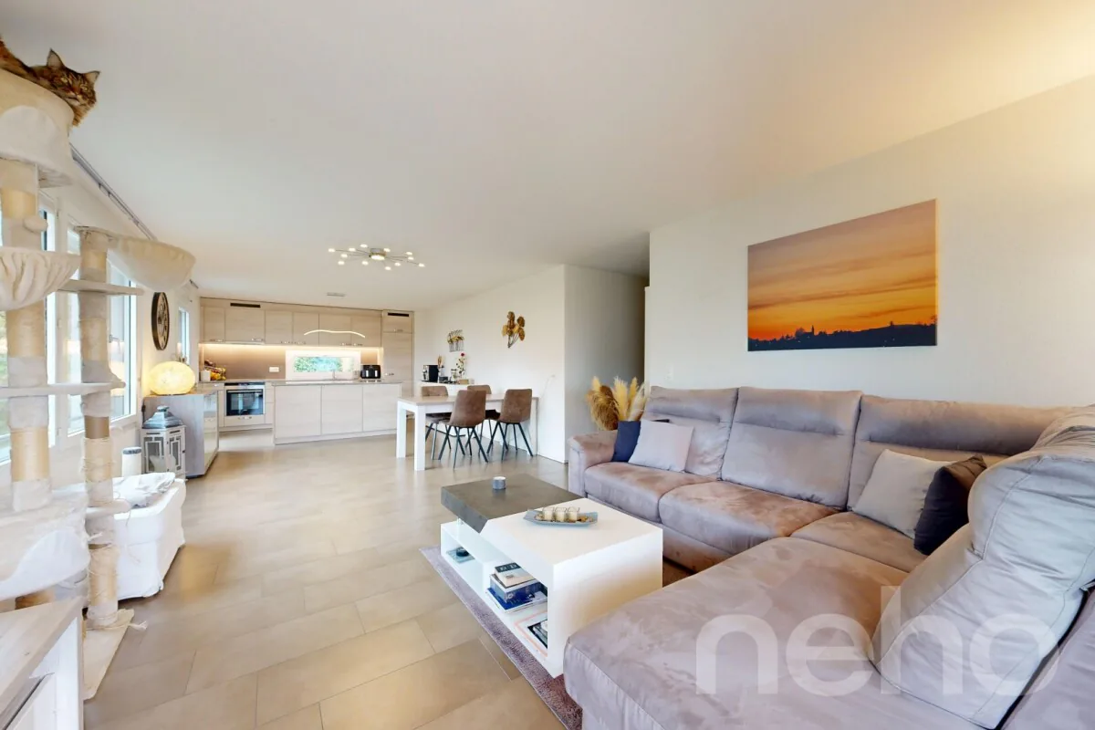 Appartement de 3.5 pièces avec vue dégagée à Gollion