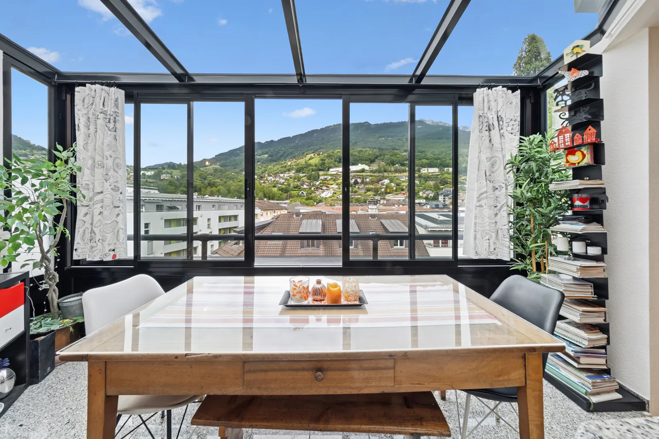 ATTIC - CITY CENTER - QUIET AND PANORAMIC VIEW - EXCLUSIVE