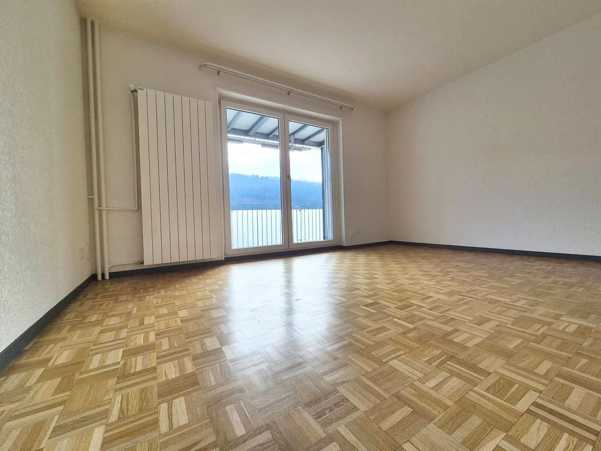 Appartement de 2 pièces avec grand balcon et ascenseur!