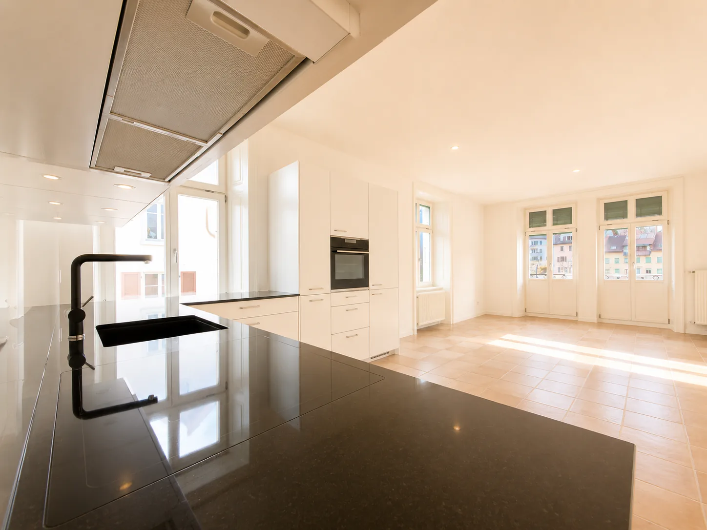 Charmanter 4.5-Zimmer-Wohnung renoviert mit Garage