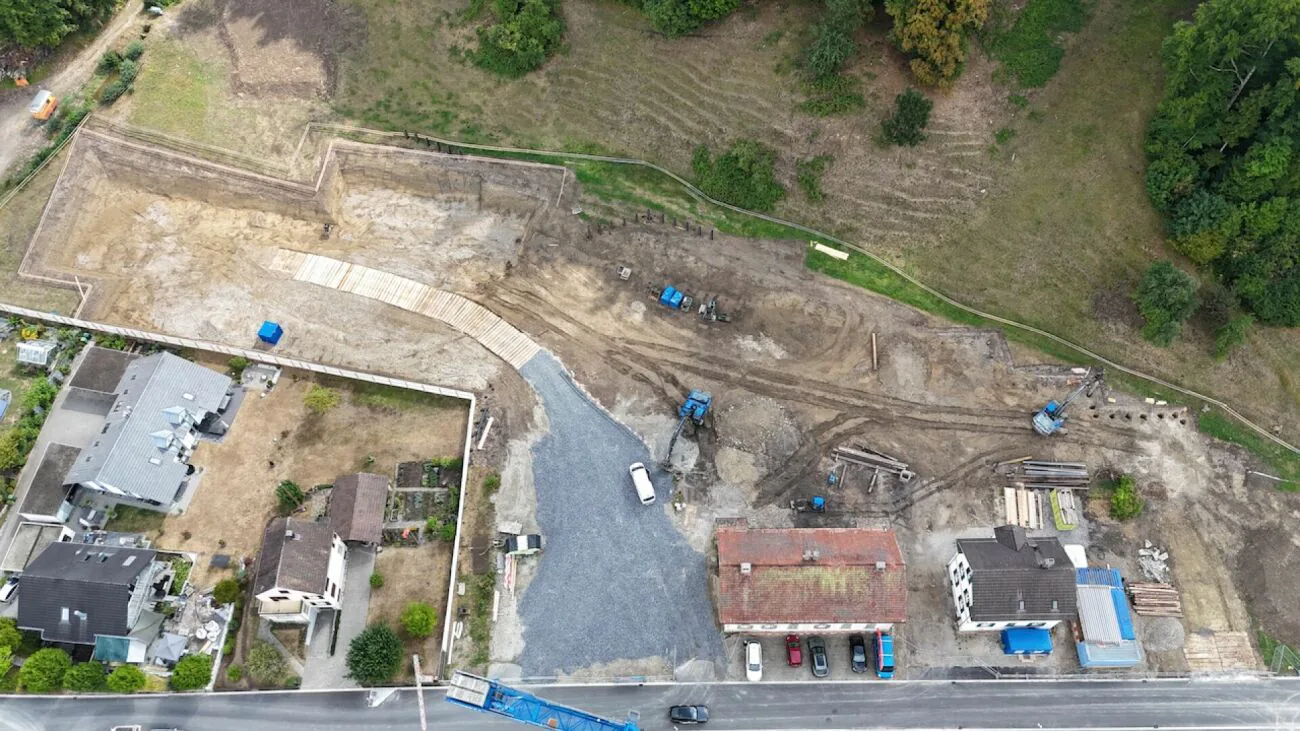 Construction has begun - Where modern design meets natural lightness