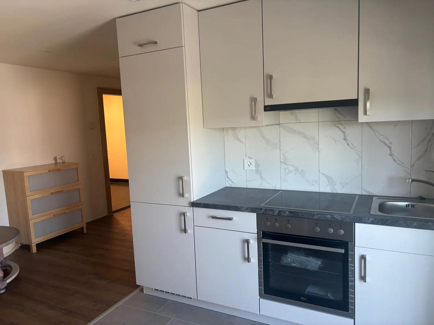 Charmantes möbliertes Studio mit Balkon in La Chaux-de-Fonds