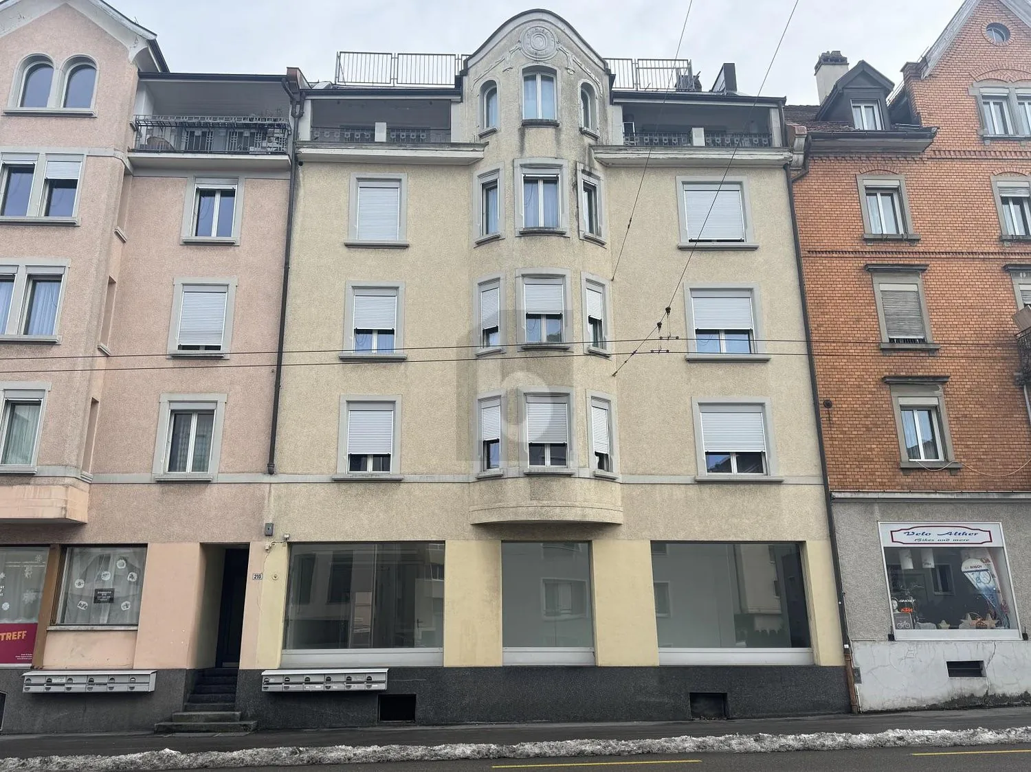 At top location with large shop window