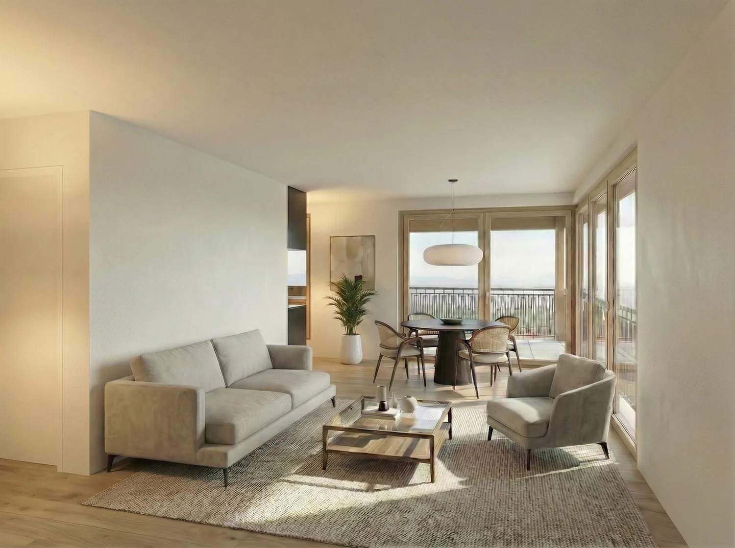 2,5 Zimmer-Wohnung im Herzen von Cottens - Los 05