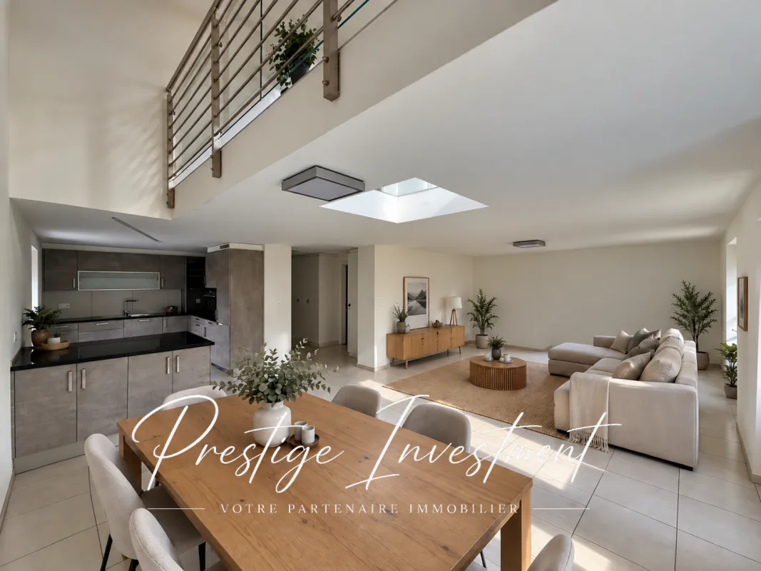 Dachgeschoss - Duplex von 4,5 Zimmern & 188 m2 - Leytron
