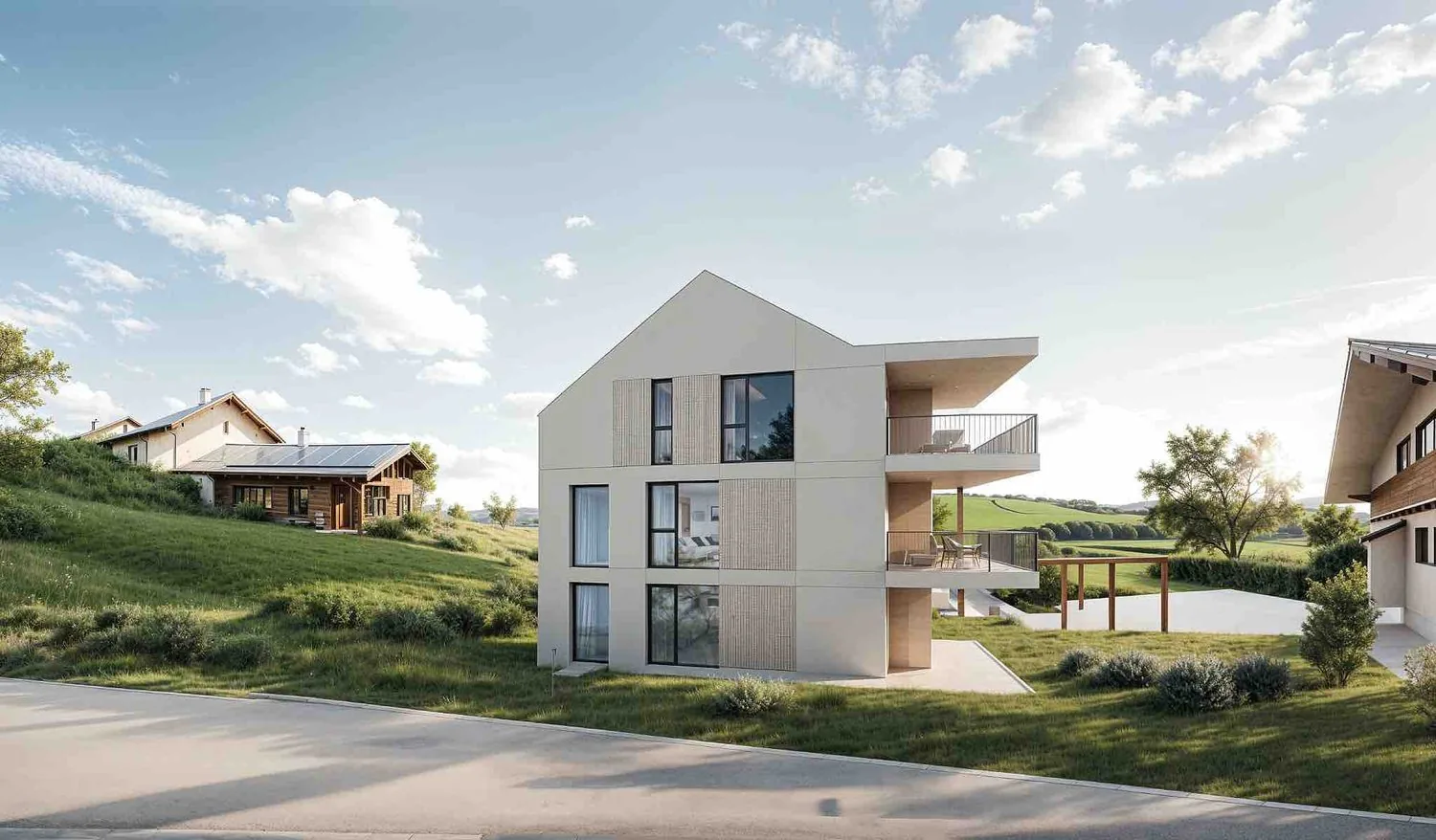 Ihr neues Zuhause auf einer Ebene