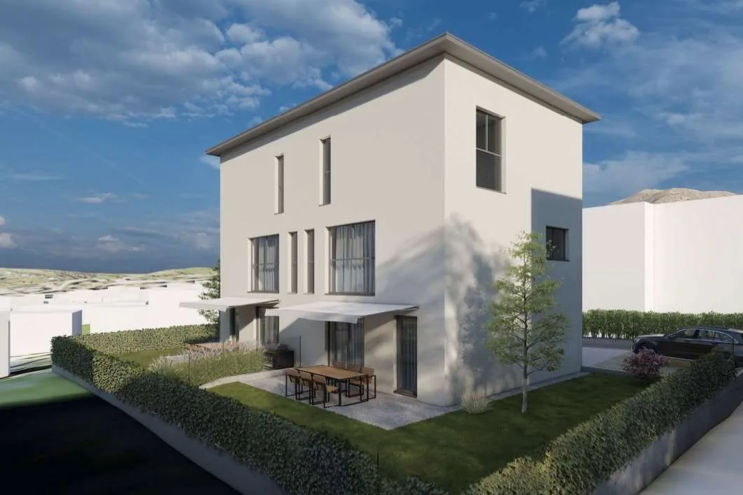 New single-family homes with private garden in Vacallo