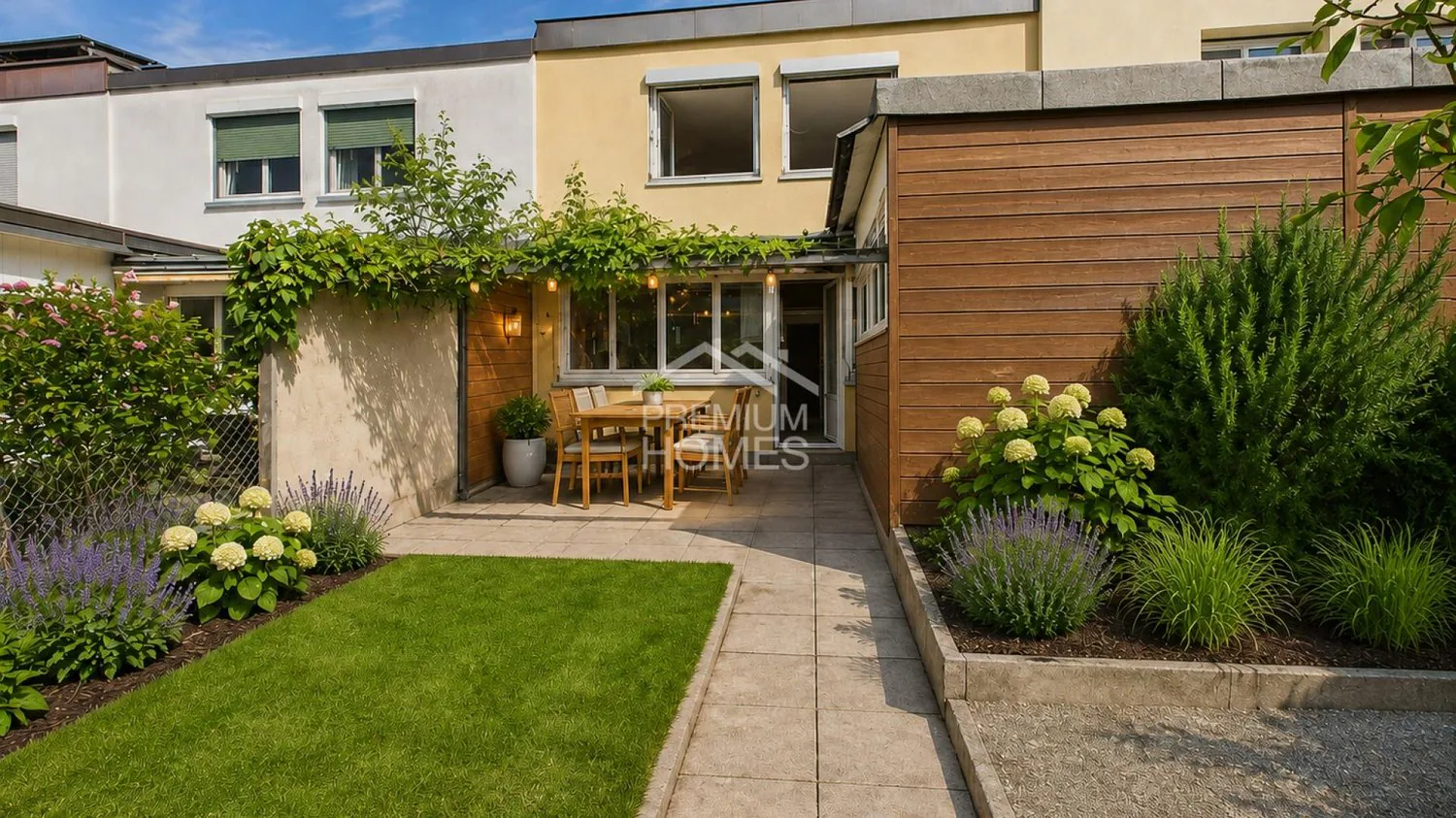 Votre maison de ville avec jardin, prête pour de nouvelles idées