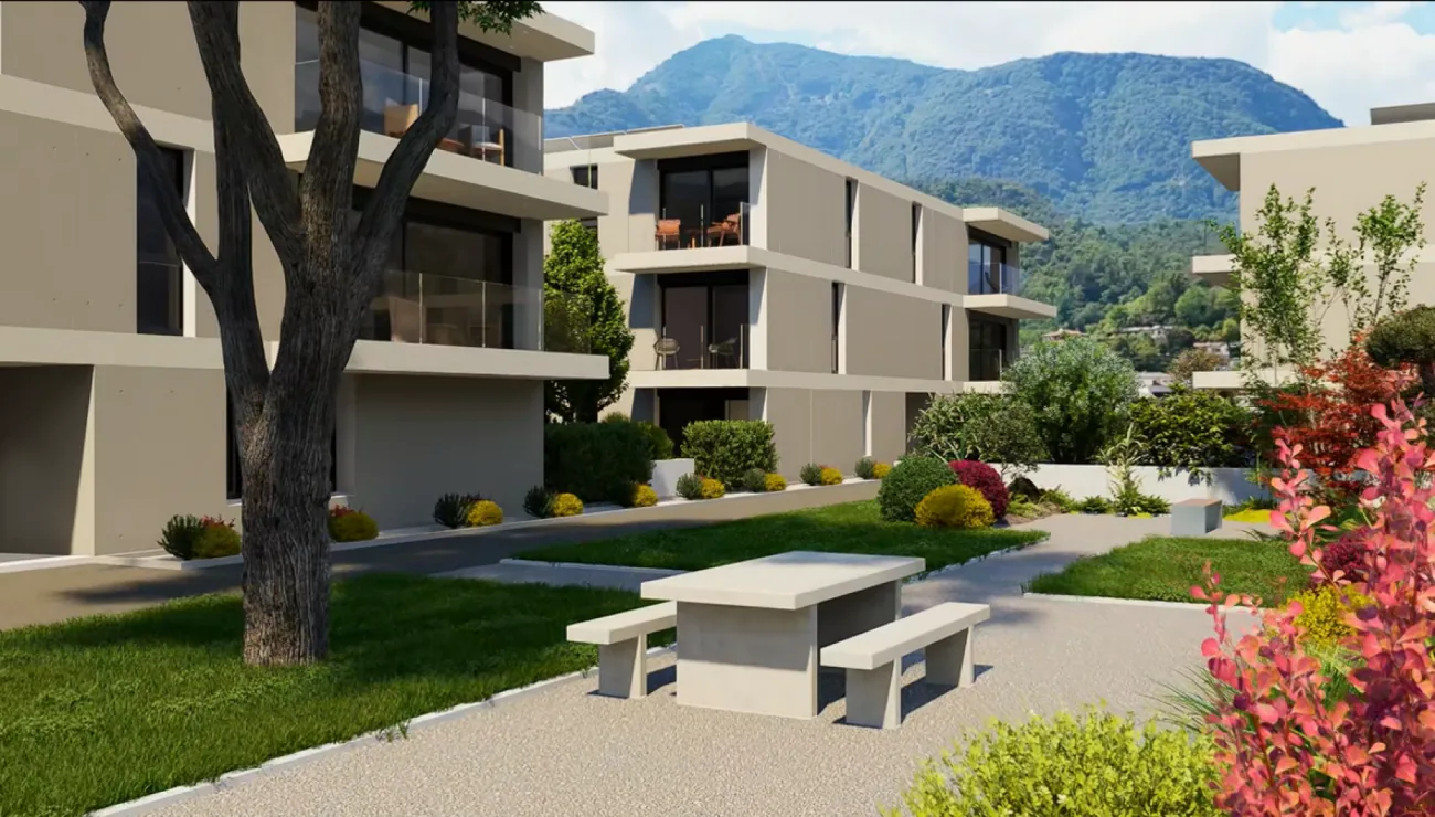 Ultimi 3.5 locali con grande terrazza o giardino in zona tranquilla