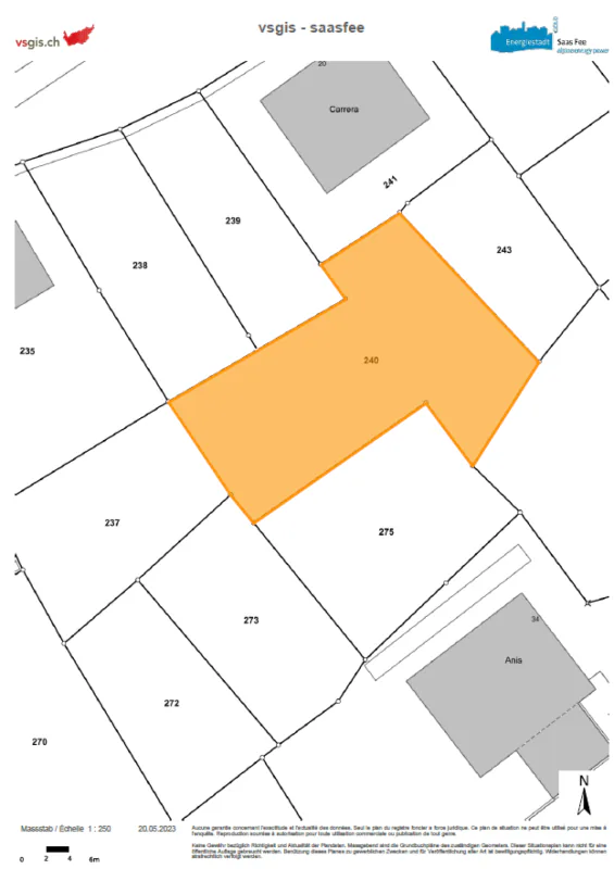 Bauparzelle in der sonnigen Halte 363m2