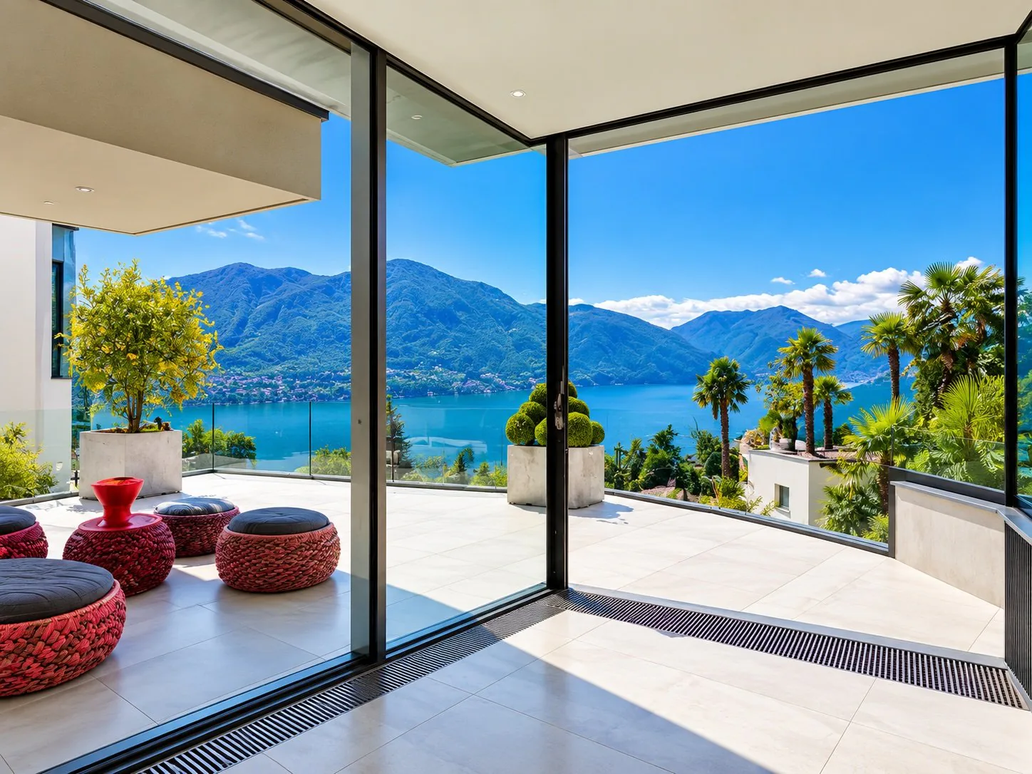 Appartement mit Seeblick Brione sopra Minusio - Erstes Wohngebäude
