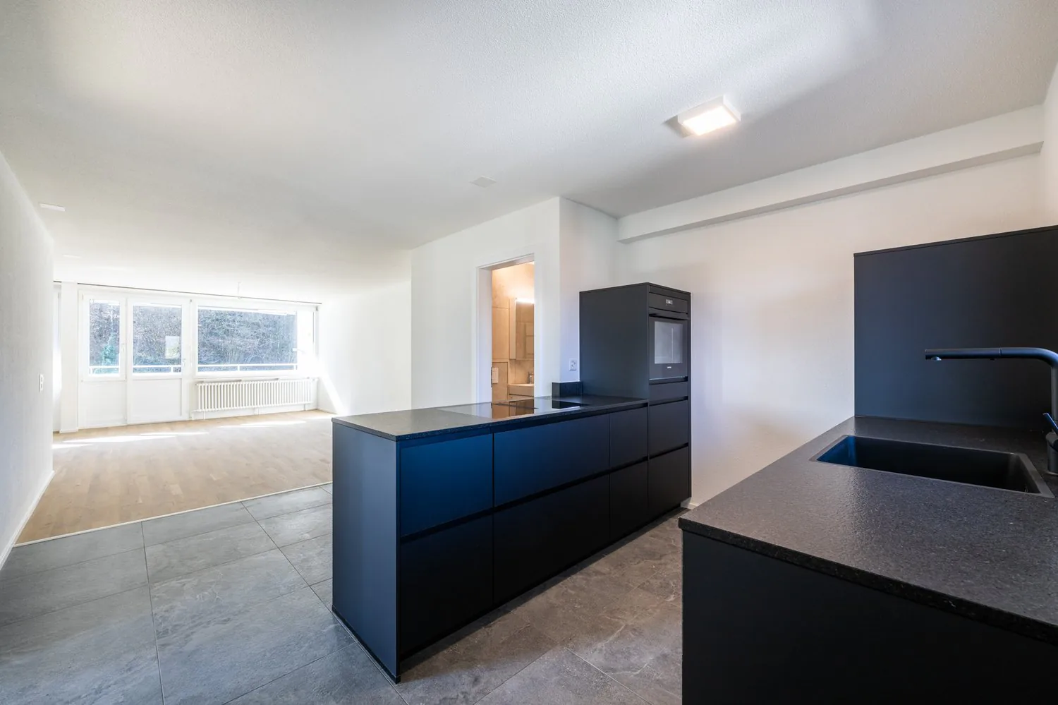 Location pour la première fois après rénovation totale ! Appartement 2,5 pièces avec cuisine de rêve recherche un nouveau locataire