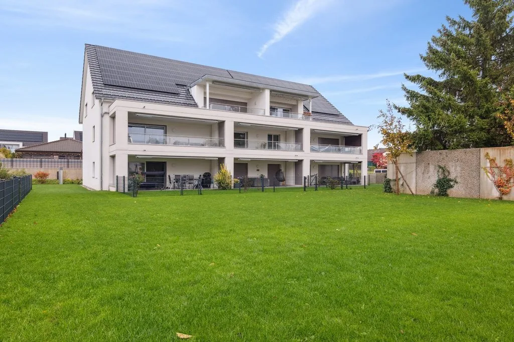 Charmante 3.5-Zimmer-Wohnung mit Gartensitzplatz in Oberbipp