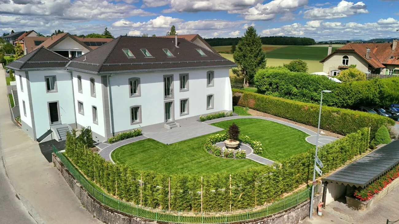 Renovierte Herrenhaus