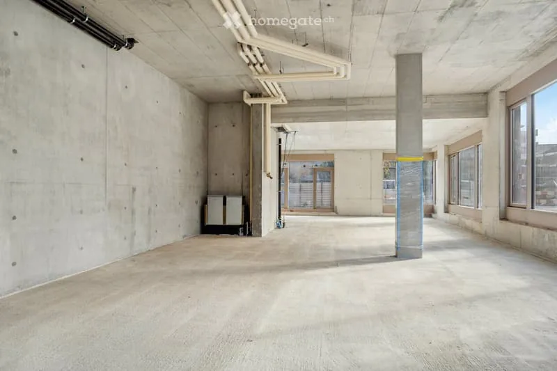Fläche für Aktivitäten im neuen Ecoquartier des Plaines-du-Loup in Lausanne