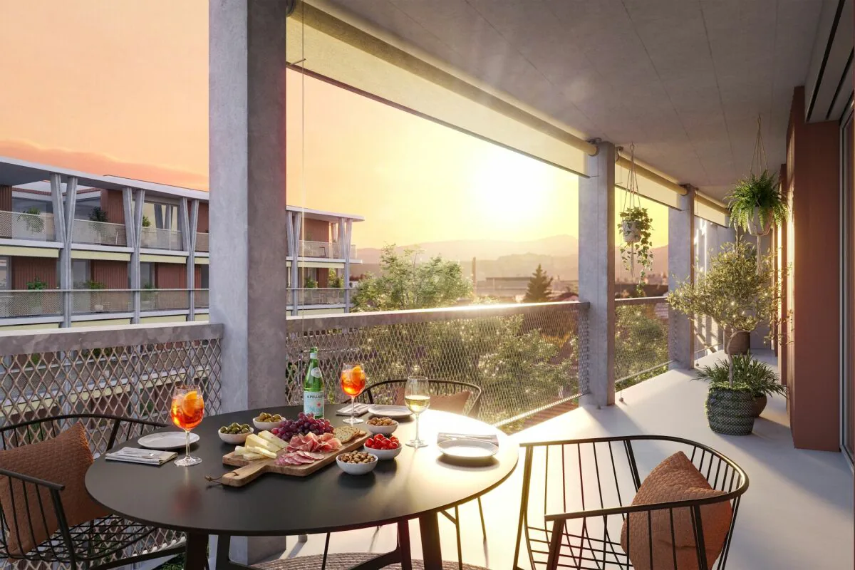4.5-room new apartment available from 2027 in "TIGLIO" in Buchs!