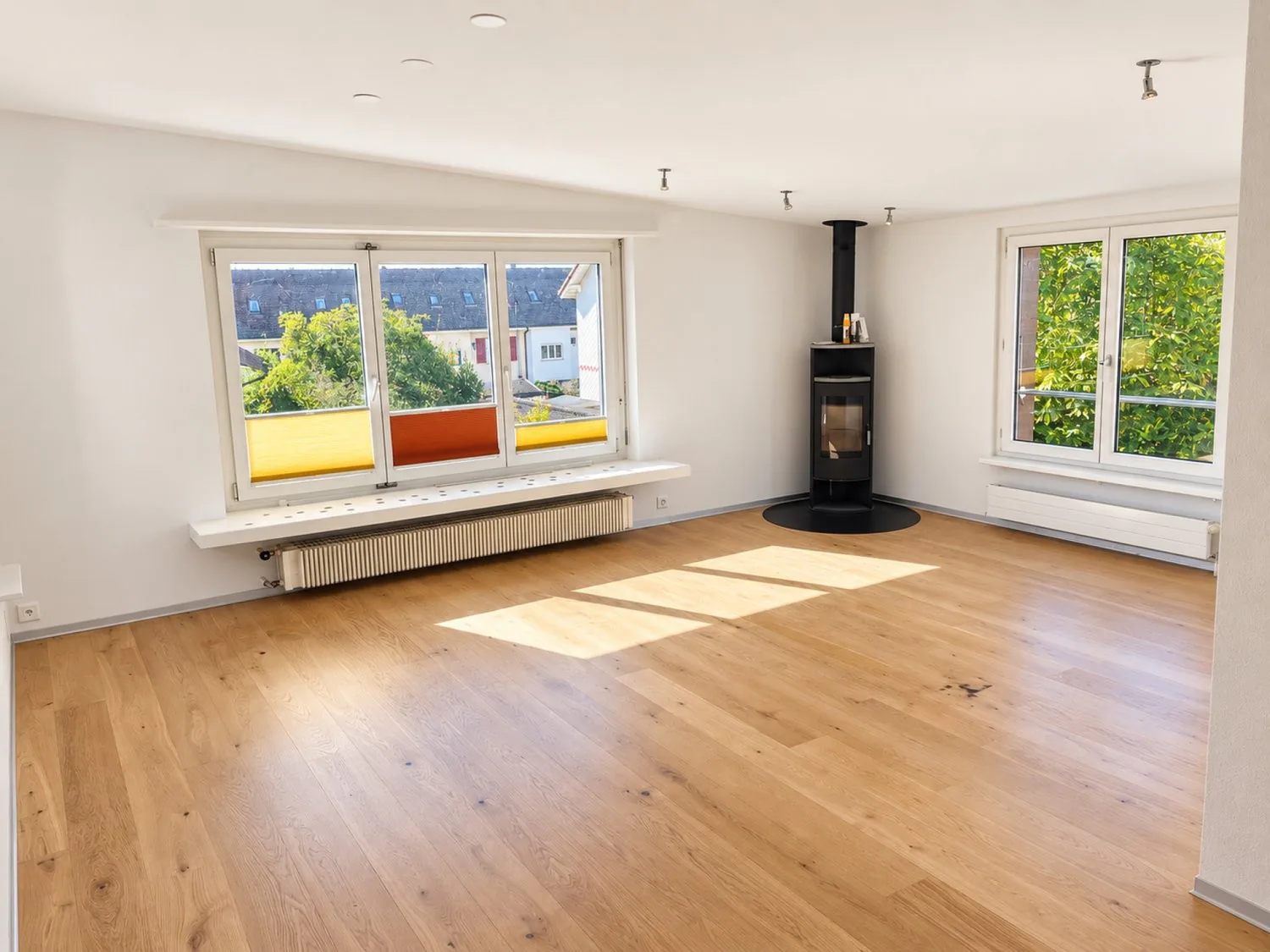 Newly renovated apartment with Swedish stove