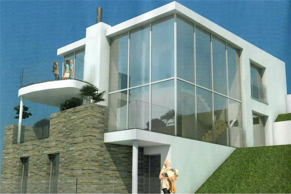 Interessantes Projekt einer Villa nur wenige Schritte vom See