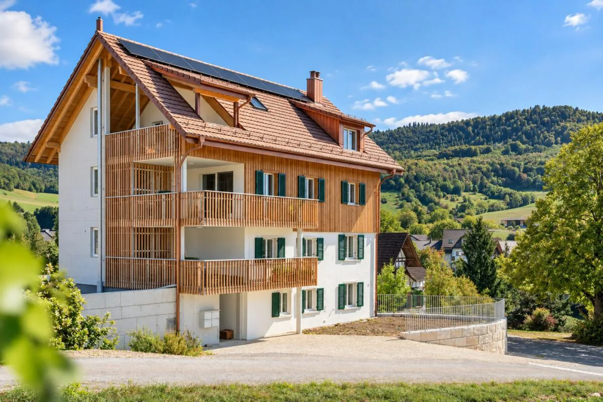 Erstbezug mit besonderem Charme - Neubauwohnung mit Aussenfläche