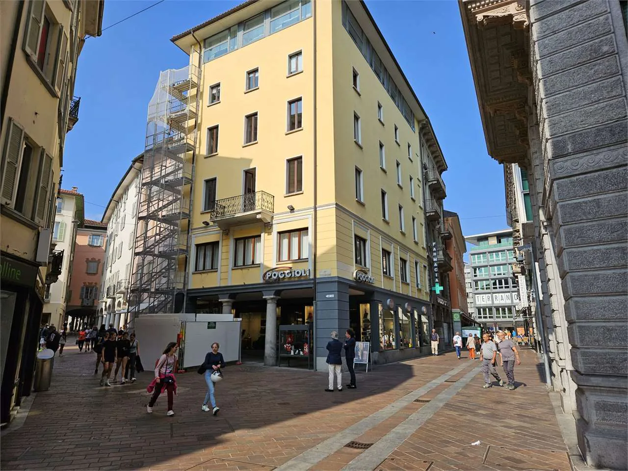 Lugano Zentrum, Büro 4.5 Zimmer à 120 m² zur Miete