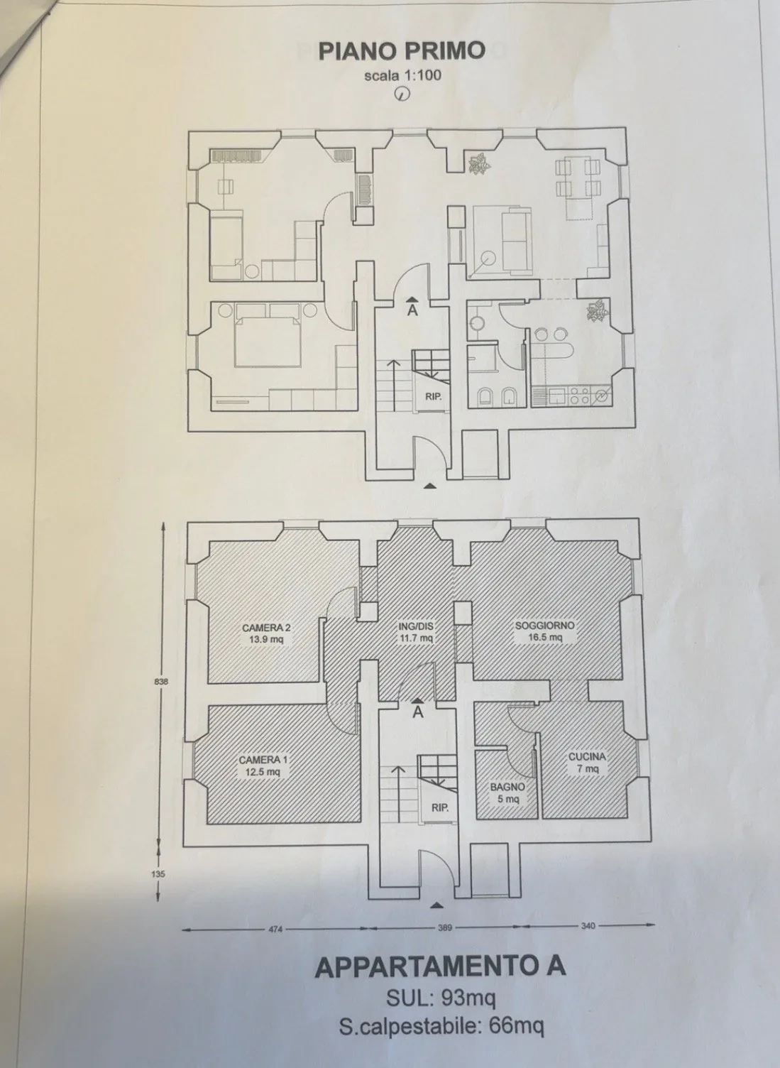 Apartment 3.5 rooms for rent in Grono – available immediately