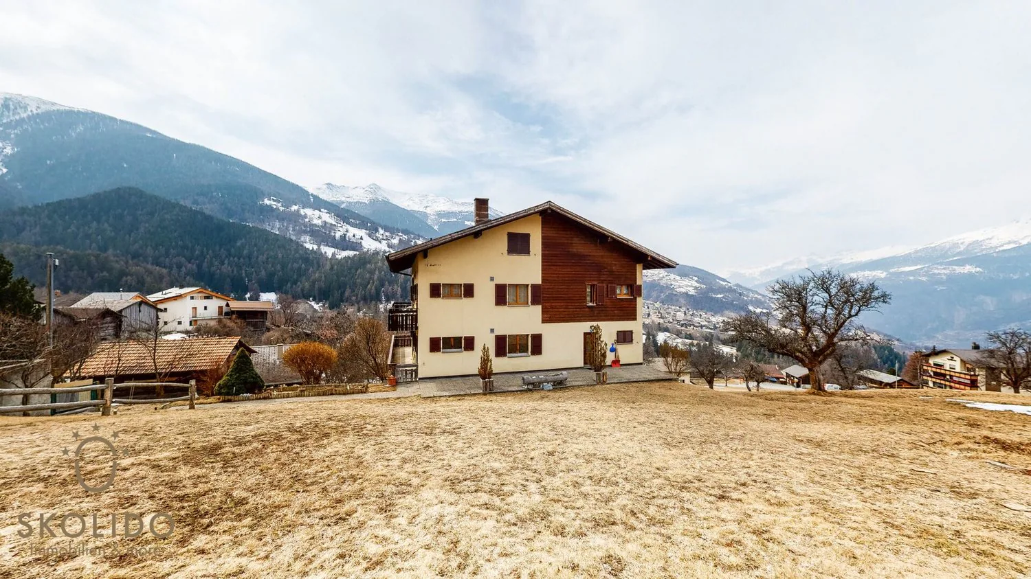 Ferienwohnung auf zwei Etagen mit Weitblick
