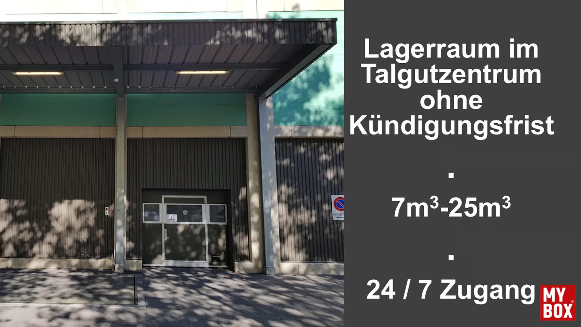 Lagerräume zw. 7m3 und 25m3 flexibel zu vermieten. Keine Kündigungsfrist.