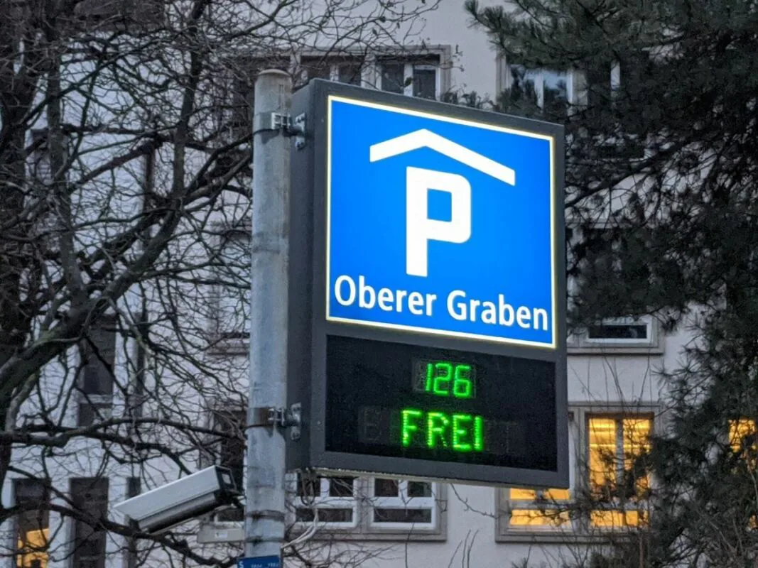Parkgarage Oberer Graben - Einstellplätze