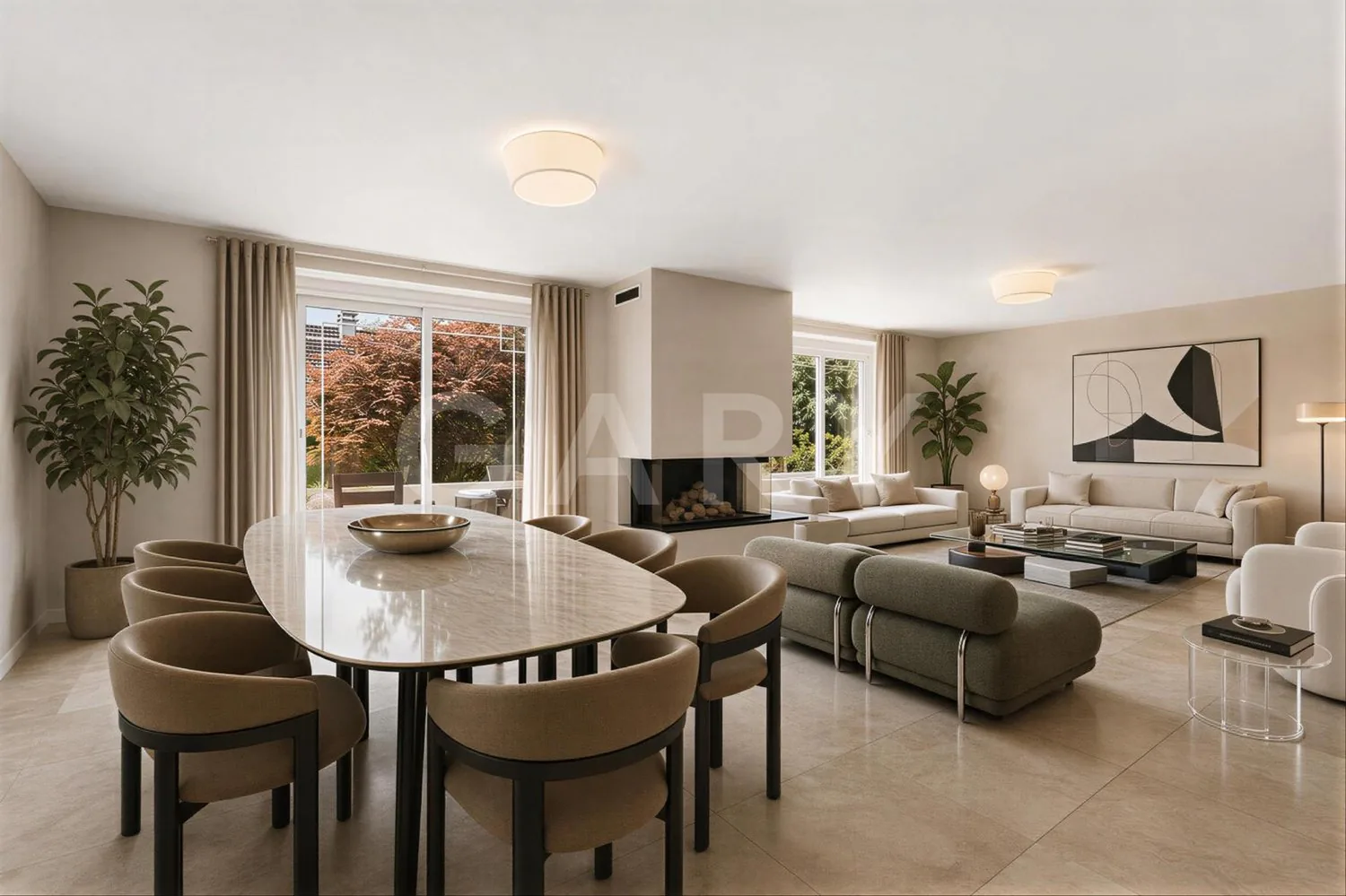 Villa familiare con ambiente privilegiato