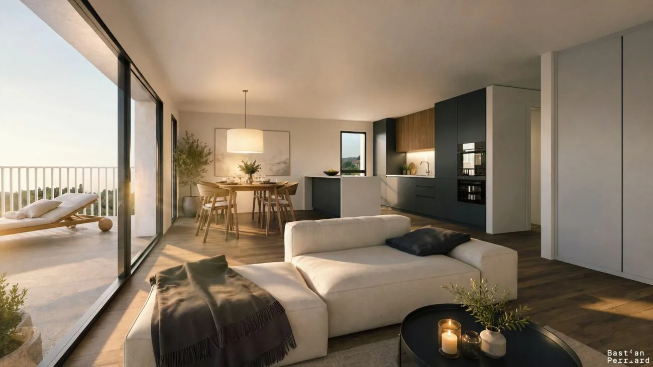 Prachtvolle 4,5-Zimmer-Wohnung mit privater Terrasse - zu entdecken! (Los Nr. 3)