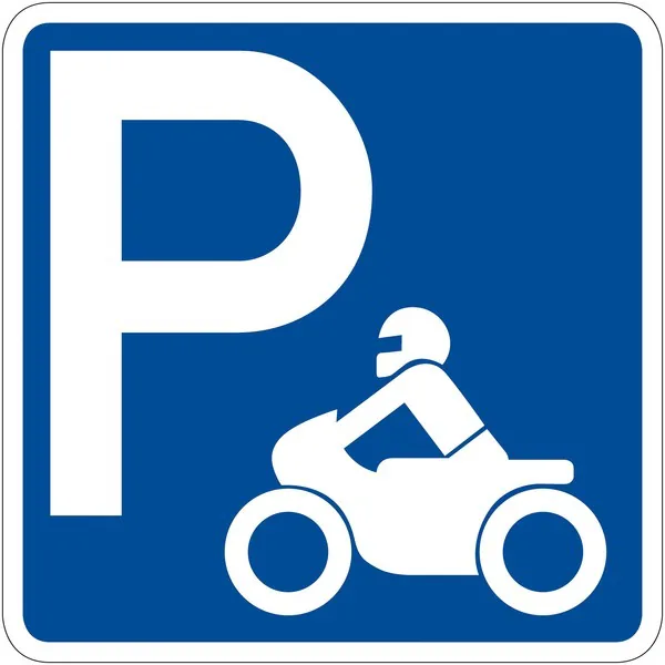 PARKPLATZ FÜR MOTORRAD IN STADTZENTRUM