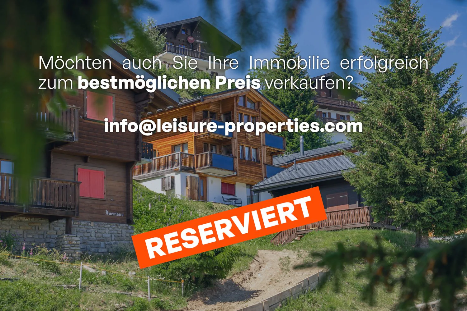 Grosszügige Ferienwohnung mit drei Balkonen im Herzen der Bettmeralp