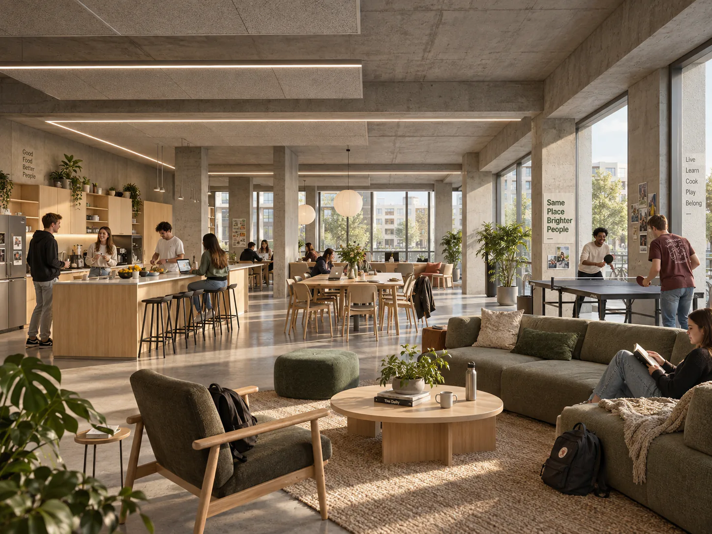 Gastronomy concept directly at the train station - Your new location in Winterthur Hegi