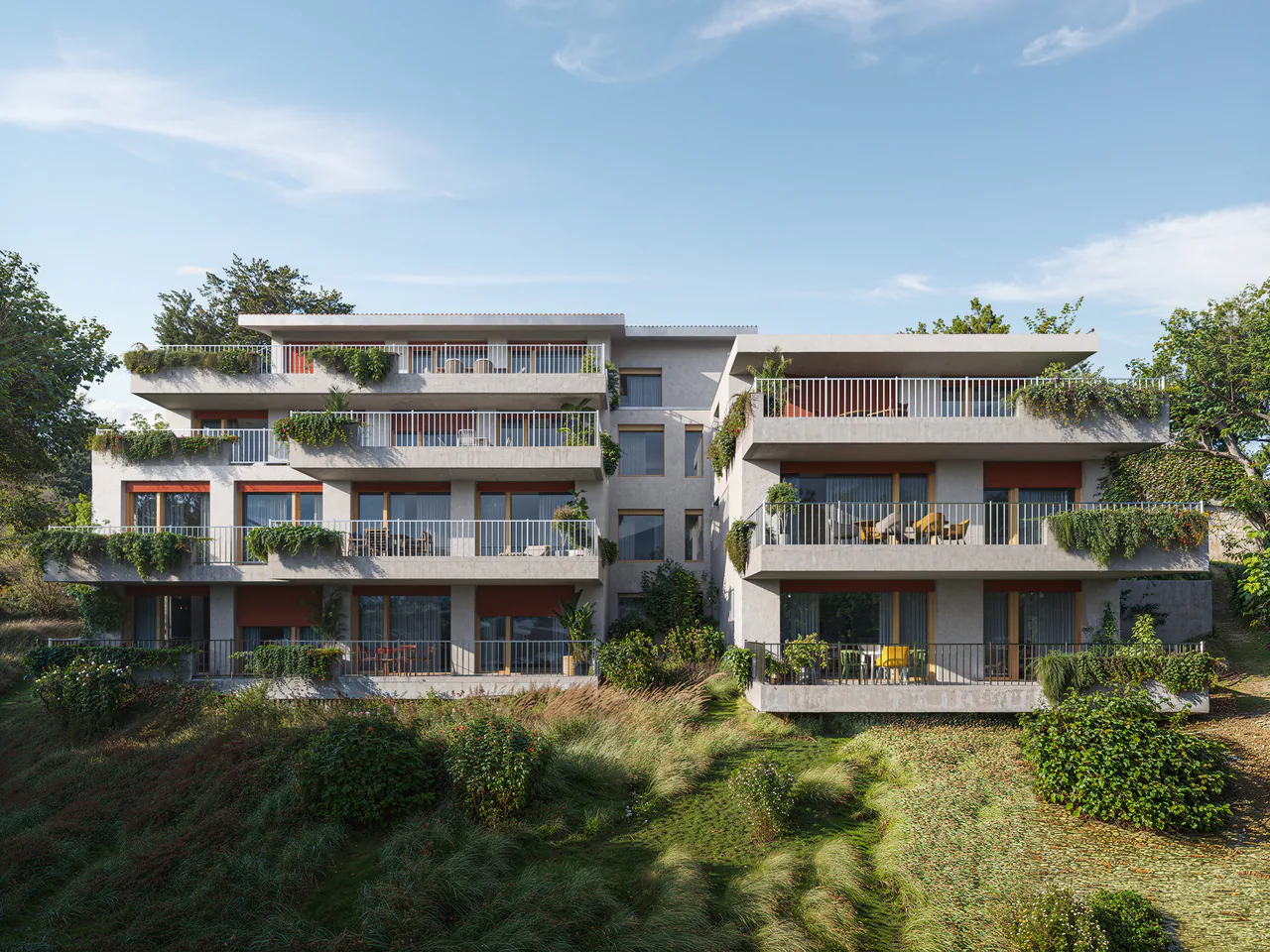 Lot 1 - 4,5 Zimmer Neubau mit großer Terrasse