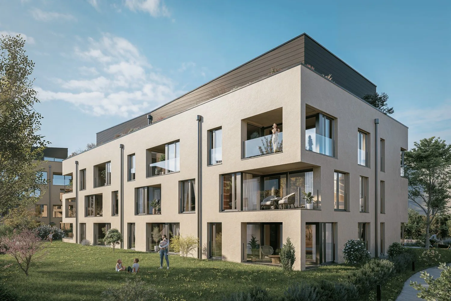 Schönes 2.5-Zimmer-Apartment mit Loggia - Le Landeron