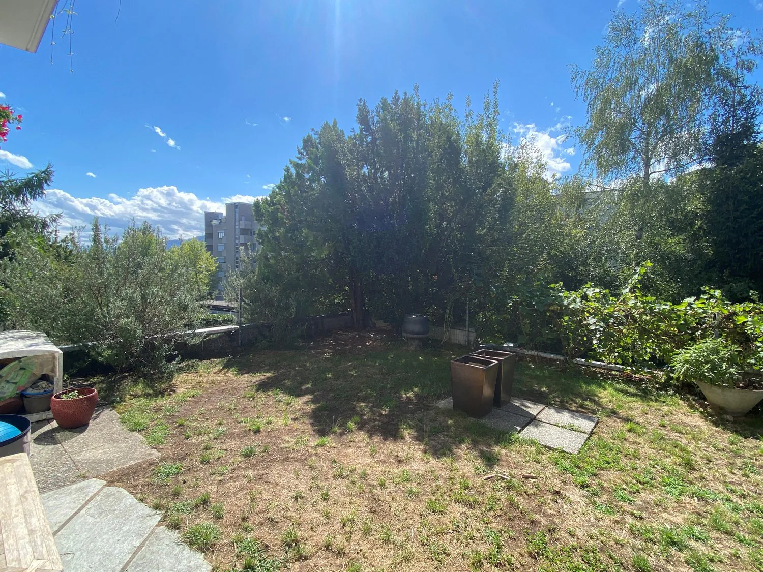 Appartamento soleggiato con giardino privato a Höngg