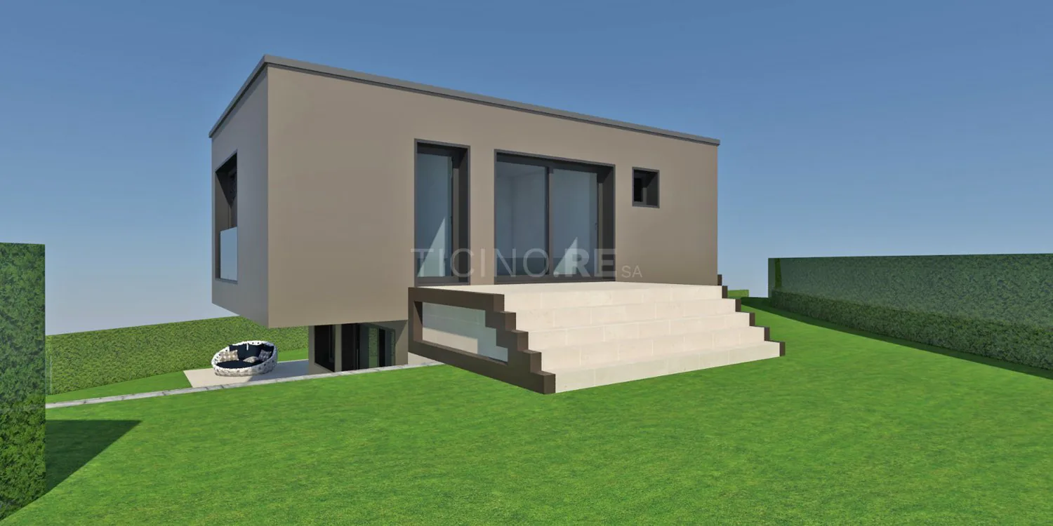 Exclusive modern villa to be built in Dino – approved project