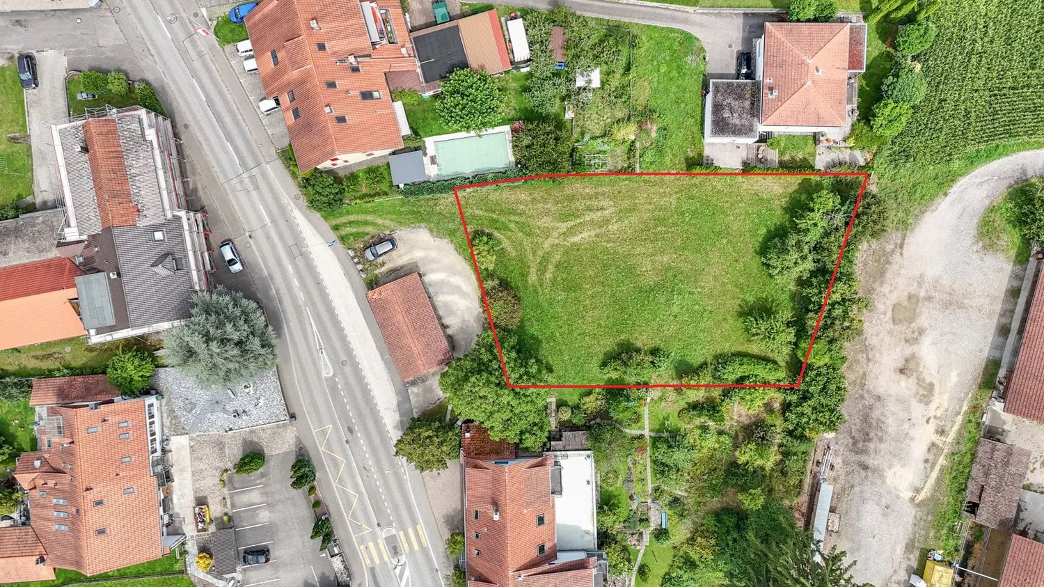 Terreno edificabile con possibilità di progetto (1'274 m²)