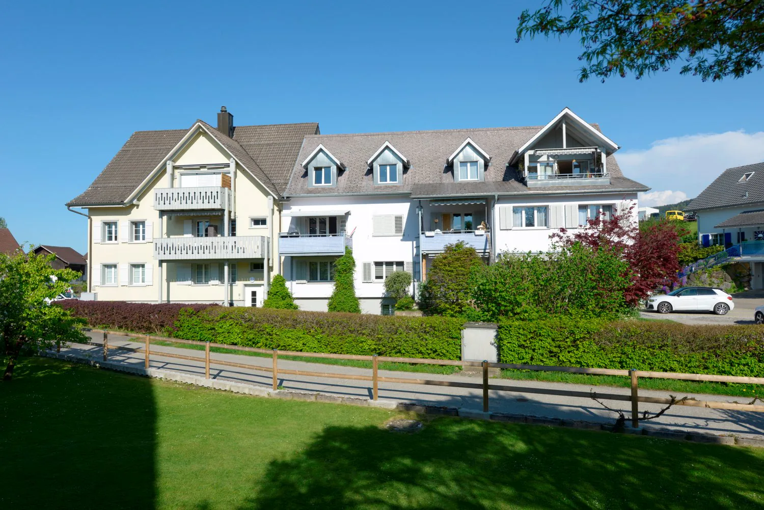 Appartamento soleggiato di 5,5 locali con balcone a Mörschwil