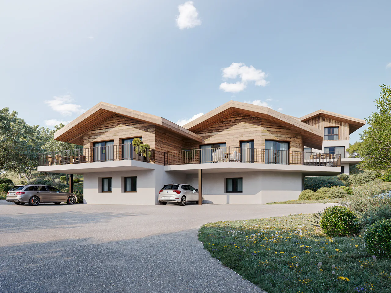 Réalisez vos rêves chalet mitoyen neuf no 2 en résidence principale