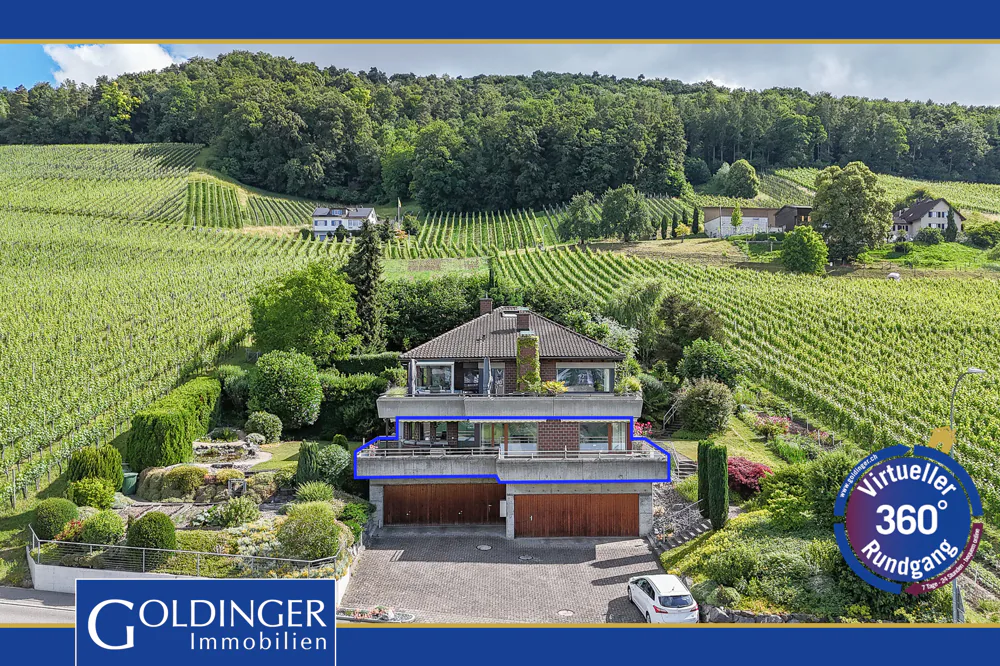 Sonnenverwöhnte Terrassenwohnung zwischen Rebbergen und Weitblick