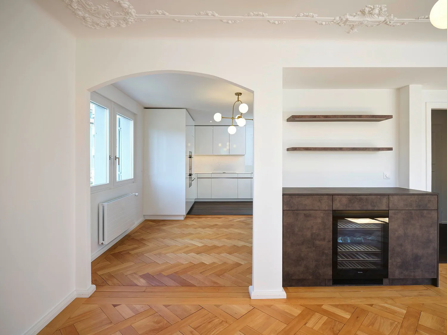 Newly built maisonette apartment with a wide view in the city of Lucerne