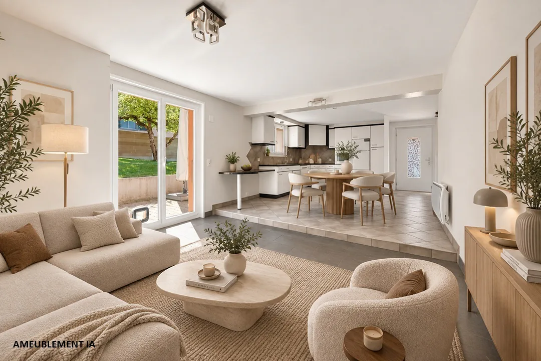 Beautiful 3.5-room apartment with terrace and garden