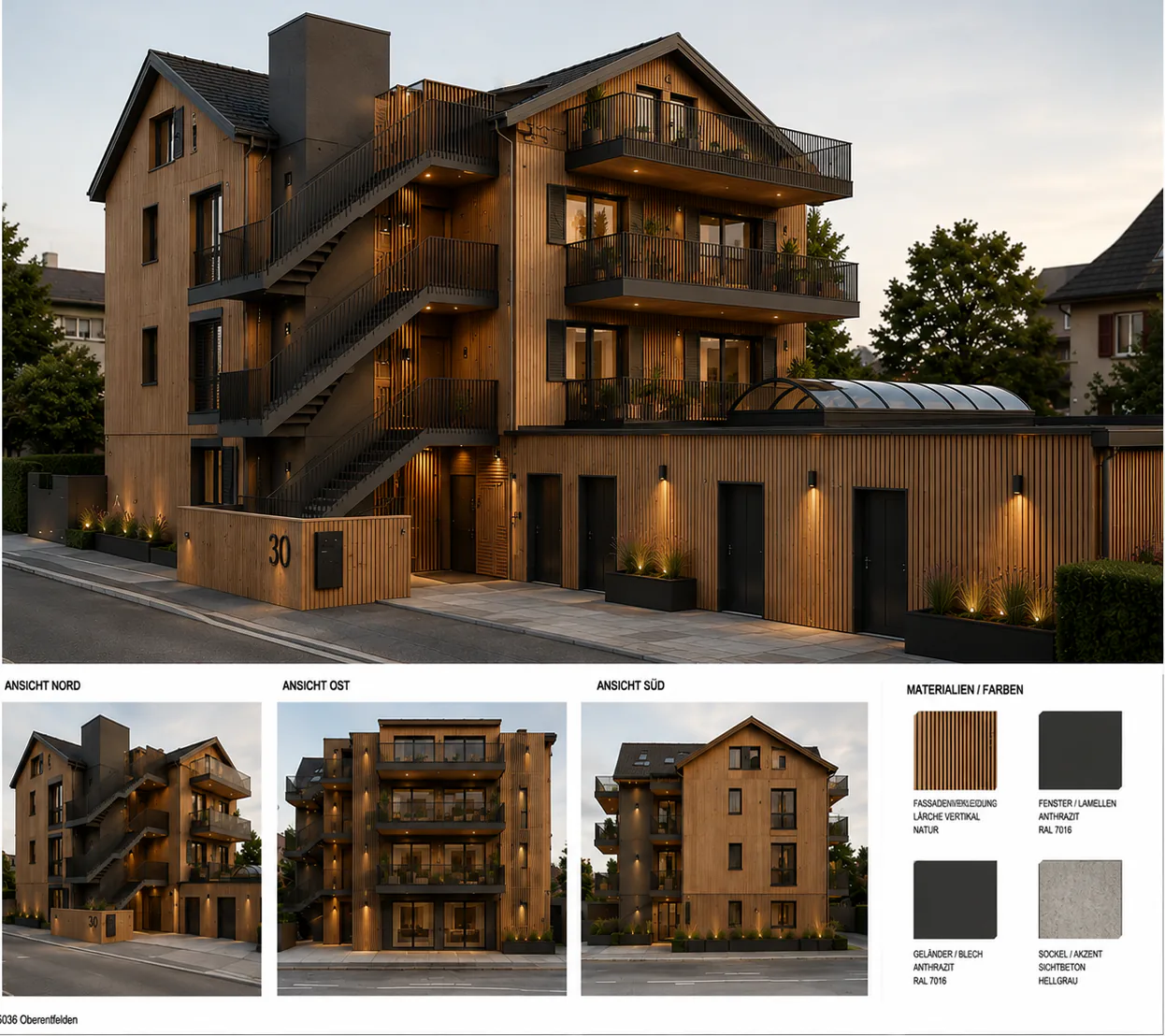 Attractive development opportunity in Olten – Preliminary project for 5–6 modern condominiums