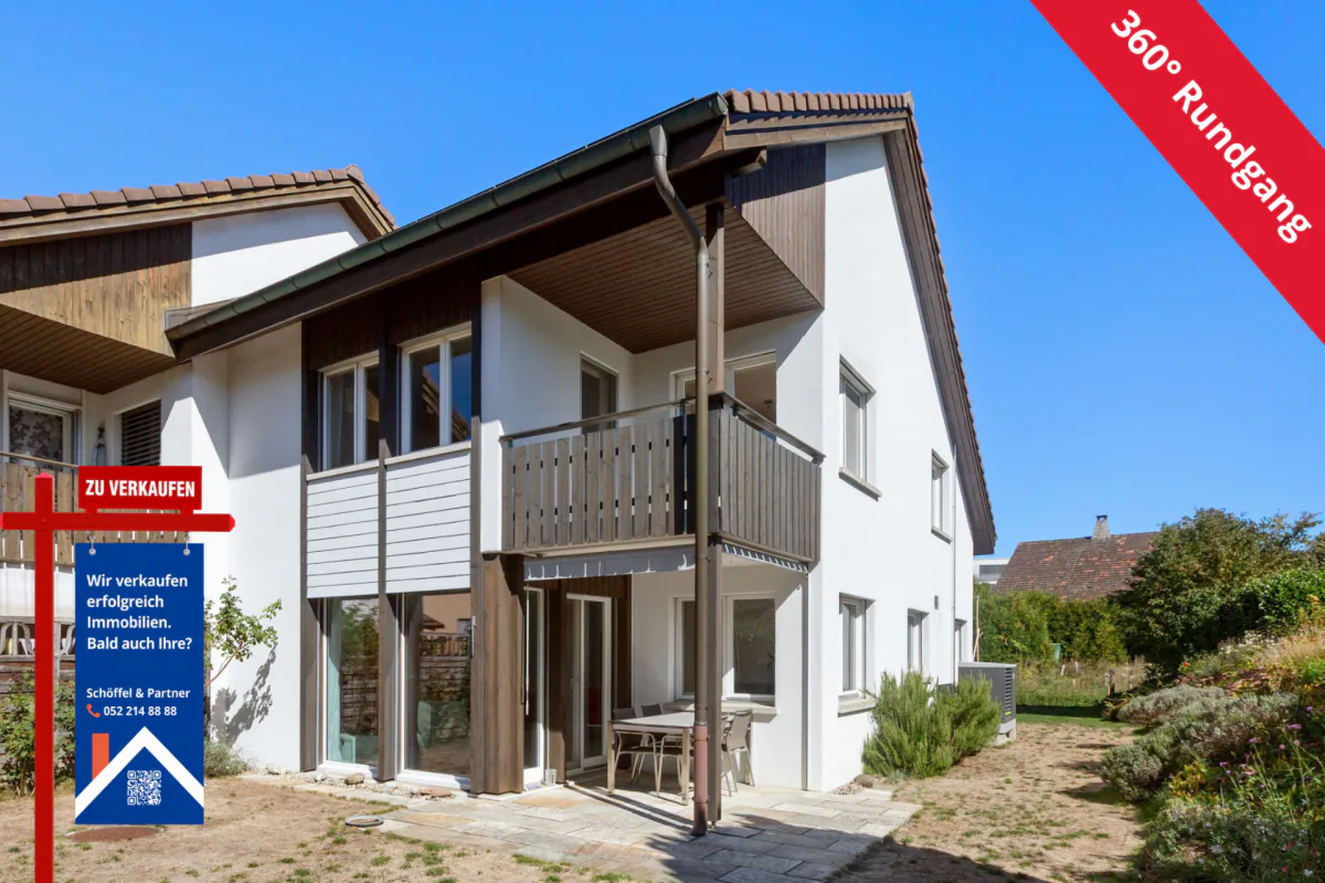 5.5-room row house with spacious plot